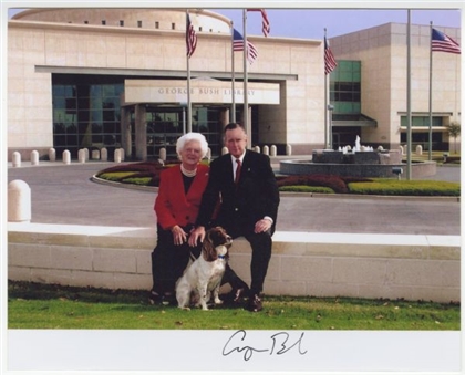 George H.W. Bush Signed 8x10 Photograph